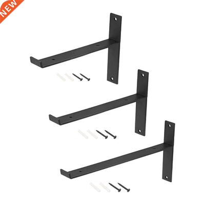 1-2PCS Wall Shelf Brackets 110lbs Heavy-duty Metal Shelf Sup