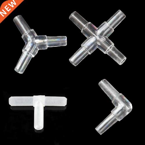 10pcs/lot 4mm 2/3/4 ways Aquarium Fish Tank Air Pump Connect