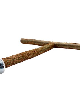 Bird Parrot Cage Toys Training T Shape Perch Grinding Chewin