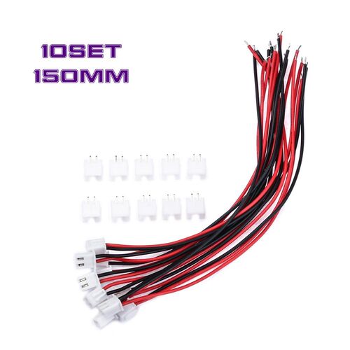 2/10Sets Mini Micro 2/3/4 Pin XH Connector Plug 2.54mm With