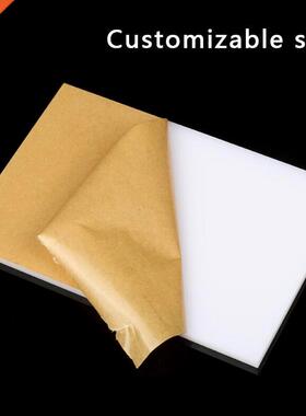 *2/3/5/8/10/15mm White crylic Sheet Custom Size nd Shpe