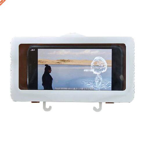 Waterproof Shower Phone Holder Box Wall-Mounted Full Coverag