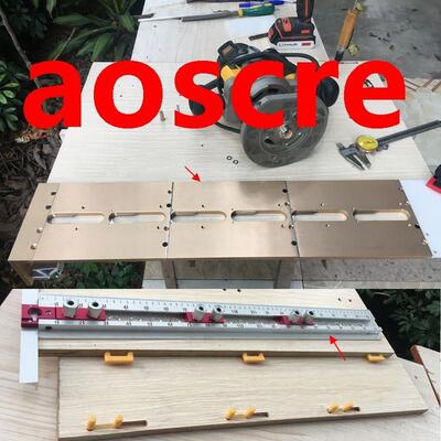 U-shaped Buckle Invisible Connector Slotting Fixture Drillin