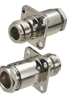 1pcs N Female Jack 4 Holes Flange Connector Clamp RG8 LMR400