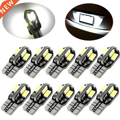 10PCS Canbus T10 194 168 W5W 5730 8 LED SMD Whte Car Sde W