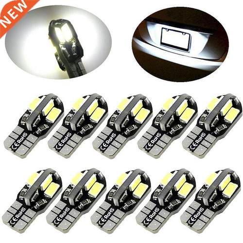 10PCS Canbus T10 194 168 W5W 5730 8 LED SMD Whte Car Sde W
