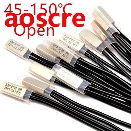 Temperature Controller Switch 45-150C 45C Degree 250V 5A The