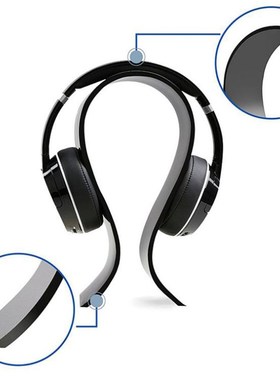New Black Universal U Shape Modern Acrylic Headphone Stand
