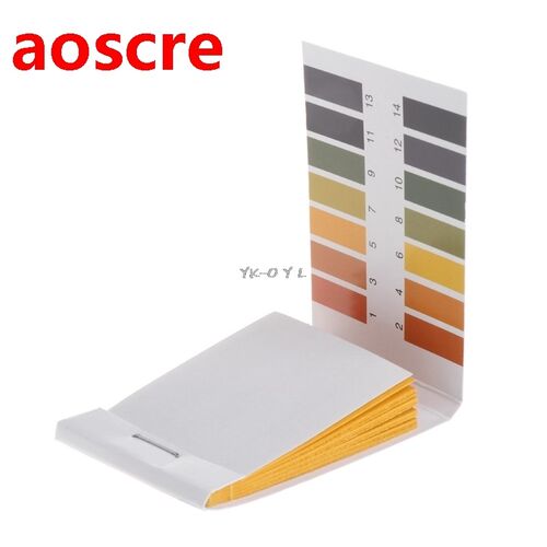 80 Pcs Test Paper 1-14 PH Solution Strips Litmus Tool Kit In