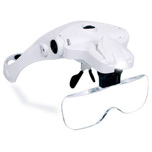 Hands Free Headband Magnifying Glass, Usb Charging Head Magn