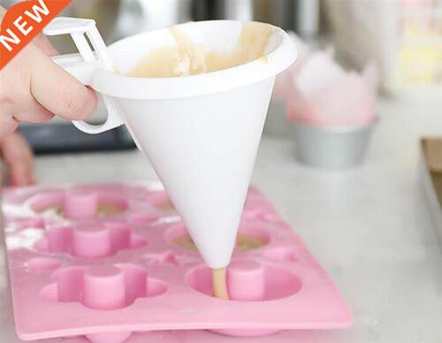 Adjustable Icing Candy Kitchen Funnel Chocolate Pastry Batte
