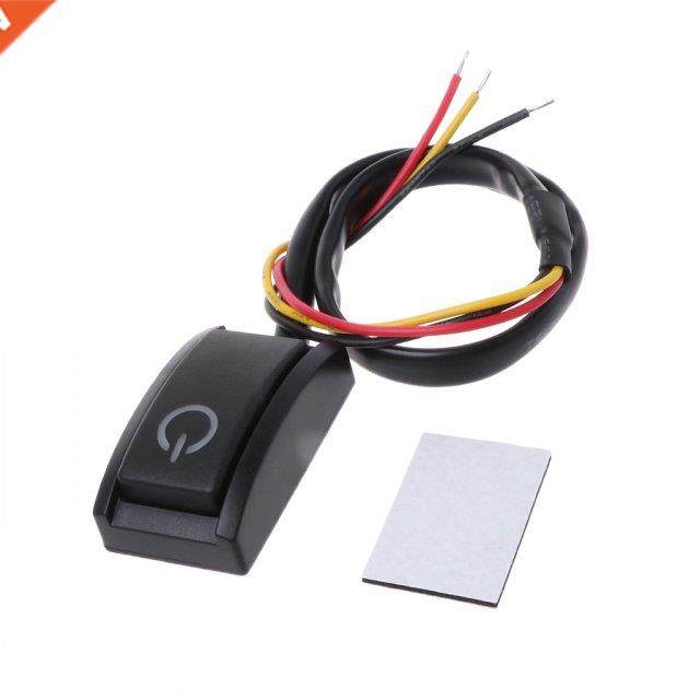 Car Push Button Latching Turn ON OFF Switch DC 12V 200mA 2.4 - 实物图