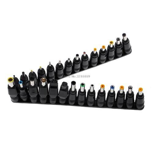 For 28Pcs/Set Universal DC Power 5.5x2.1mm Jack to 28 Plug P