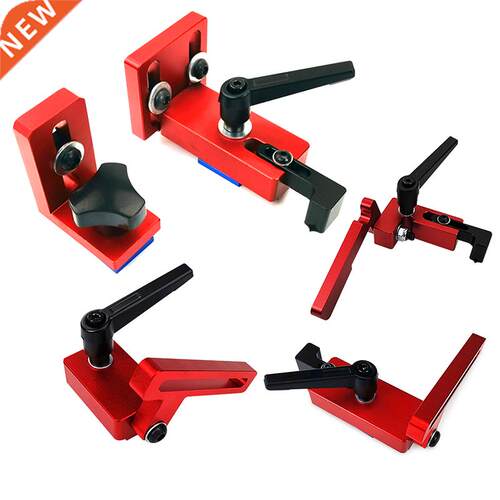 Woodworking Miter Gauge Fence Connector T Slot Stopper Alloy