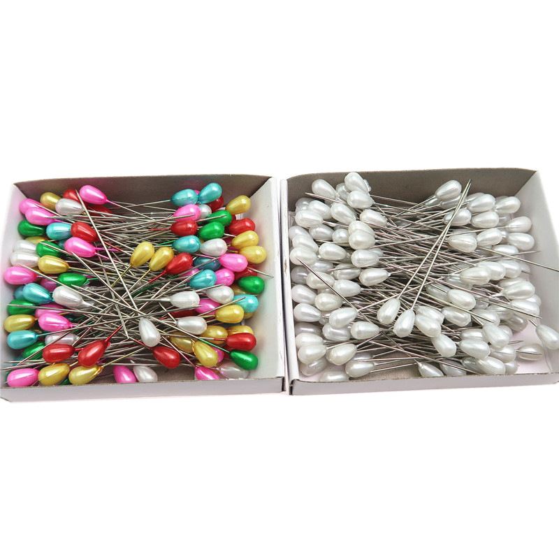 144Pcs/box Dressmaking Pins Embroidery Patchwork Pins Access