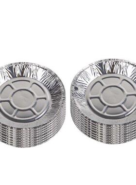 50 Pieces Baking Pans with Clear Lids Freezer Fryer Liner Pi