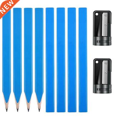 24Pcs Carpenter Pencil Set with 2Pcs Carpenters Pencil Sharp