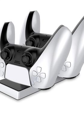 For PS5 Controller Charger Dock Dual Type-C Charging Stand S