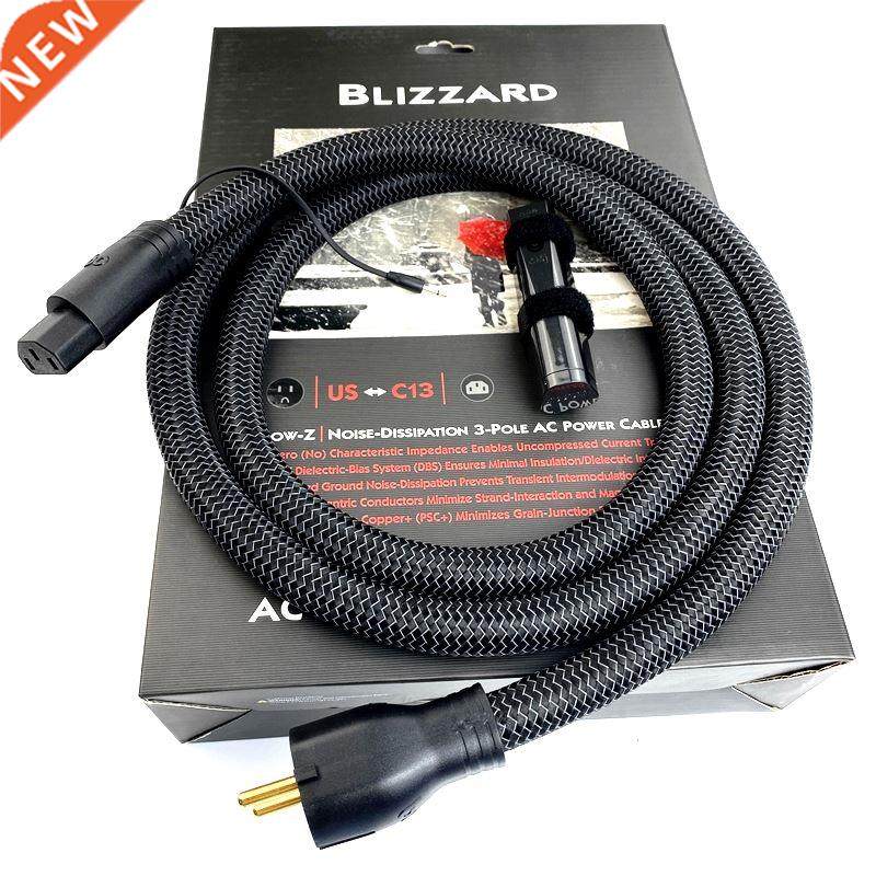 blizzard hifi audio power cable high-purity true-concentric