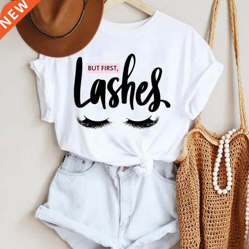 2021 Women Make Up Letter Funny New Eye Eyelash Fashion Car