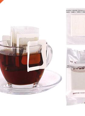 50pcs/25pcs Disposable Drip Coffee Cup Filter Bags Office Tr