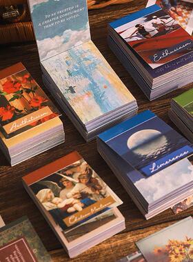 50 Pcs Ins Style Retro Journal Stickers Good Collection Seri