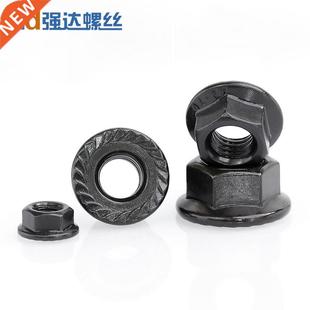 flange M3m4m5m6m8m10m12 nut steel stainless black 304