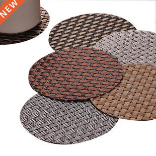 11cm Round Heat Resstant Table Mat Drnk Cup Coasters Non-s