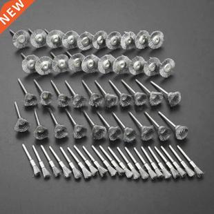 Wheel Woodworking Electric Wire Brushes Set Polishing 60pcs