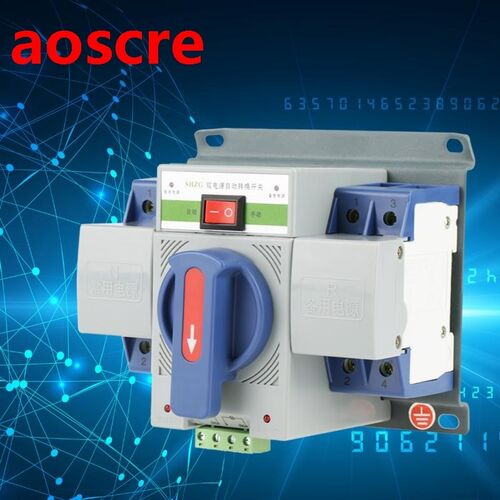 Automatic Transfer Switch 220V 63A 2P Mini Dual Power Transf
