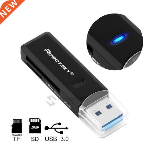 5Gbps SB 3.0 multi 2 in 1 memory card reader adapter for SD/
