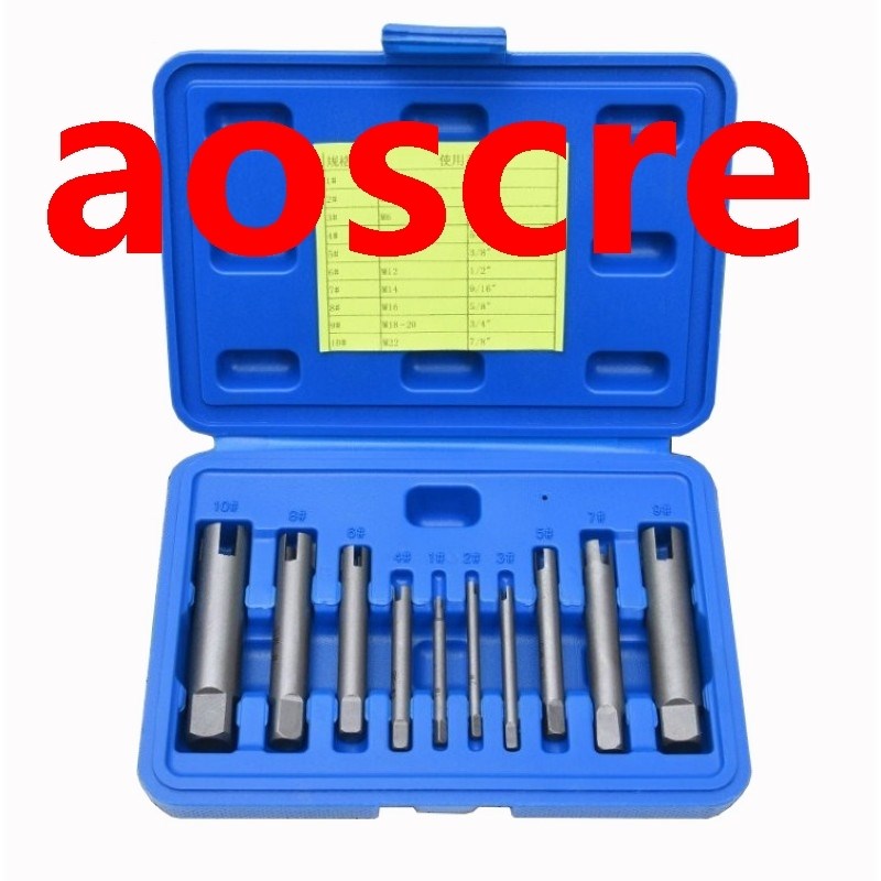 10 Pcs M4-M20 Broken Tap Extractor Wire Breakage Processor B