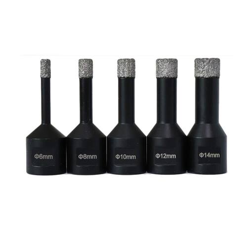 Dry Vacuum Brazed diamond drilling core bits Ceramic tile Ho