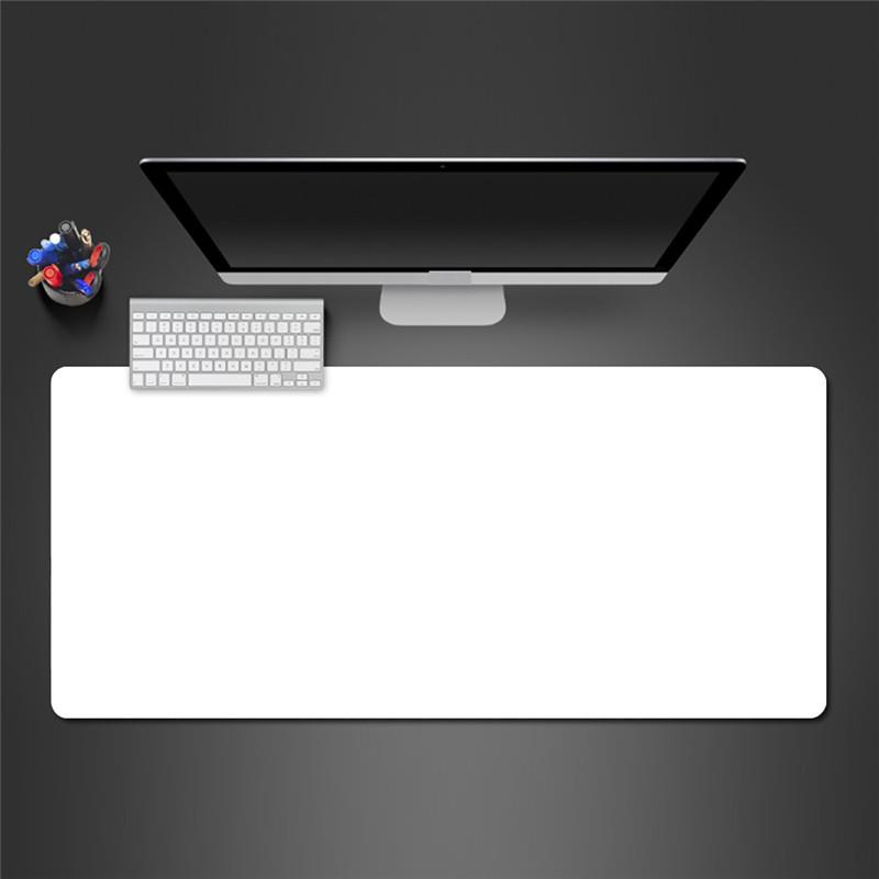 Large Art All Black /White Mouse Pad XXL Rubber Computer Ga