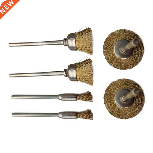 6pcs/Set Wire Brushes Kit Steel Wire Wheel Brushes Set For M