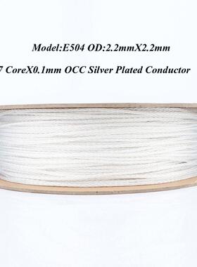 YTER 8 Core Twist 6N OCC silver plated Upgrade Headphone Cab