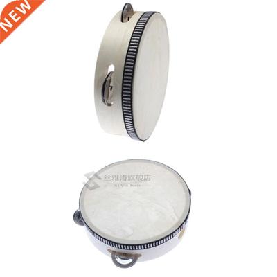 Montessori Baby Musical Toy Drum Beat Instrut Wood Hand Drum