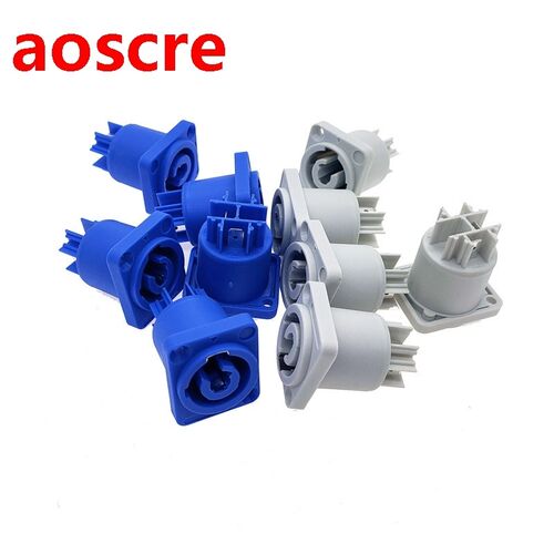 10PC Powercon Connector 3 pins 20A 250V, NAC3FCA NAC3FCB, Po