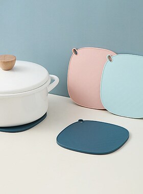 2 Pieces TPR Hot Pot Holders Honeycomb Coasters Hot Pot Pad