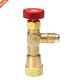 16& Control SAE Flow Valve Charging Male Hose