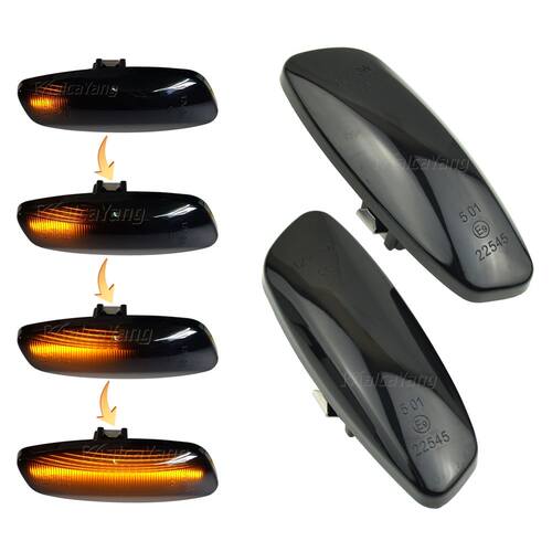 Dynamic LED Side Marker Light Blinker Peugeot 207 308 3008