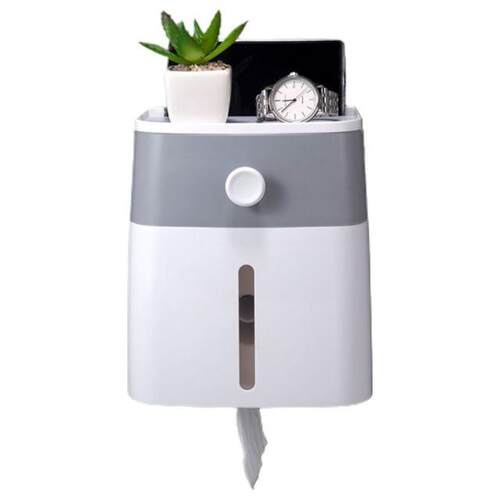 Bathroom Waterproof Tissue Storage Box Toilet Paper Roll Hol