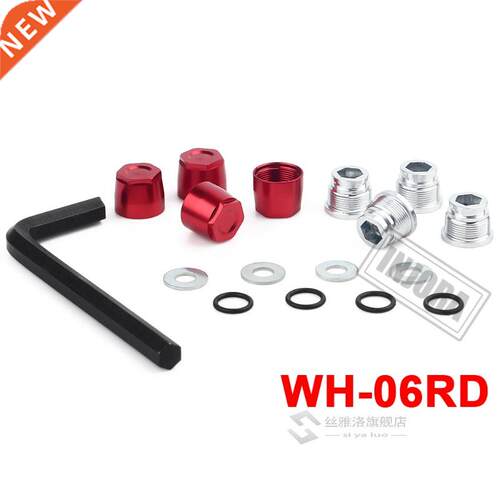 4PCS Aluminium RC Car M4 Nut Wheel Rim Center Cap for 1/10 R