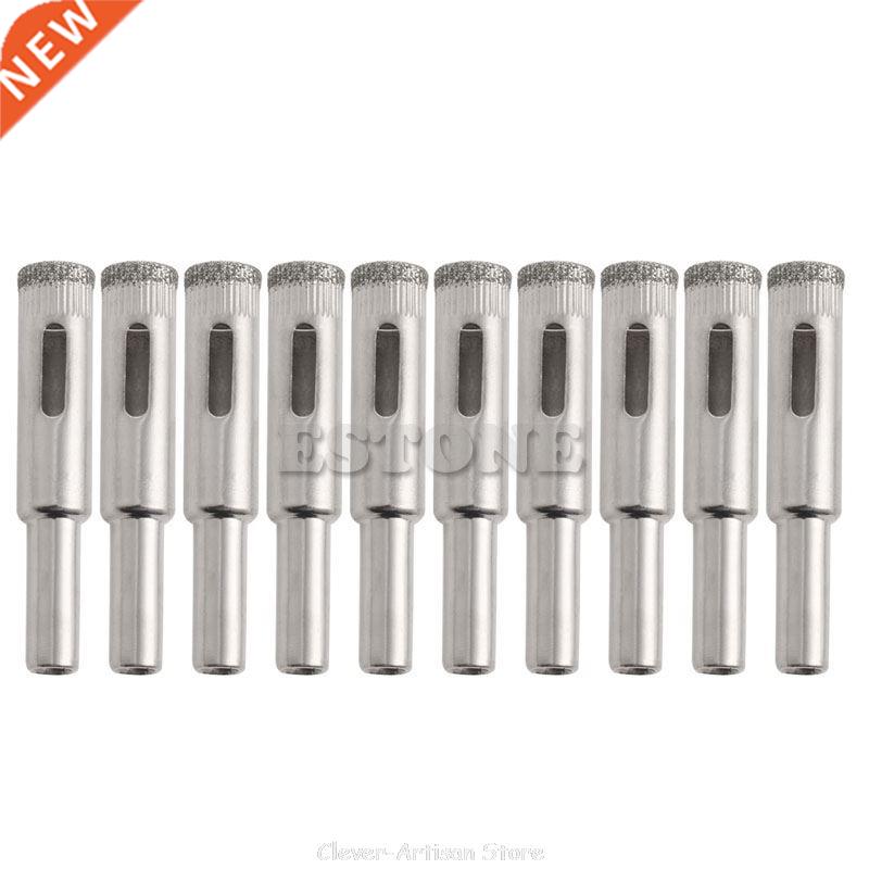 10Pcs 10 mm forage diamant base Coated Bits Scie Carreaux ve