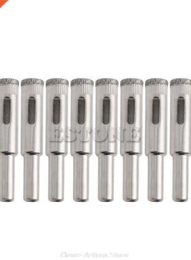 10Pcs 10 mm forage diamant base Coated Bits Scie Carreaux ve