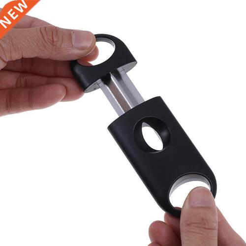 1PC V-Cut Clipper Port Metal V Shaped Blade Plastic Cigar C