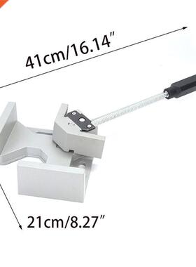 Single Handle 90 Degrees Right Angle Clamp Two Axis Alluminu