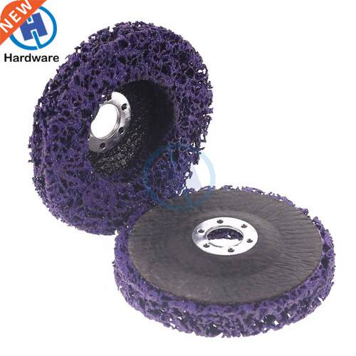 2pcs 125mm Poly Strip Disc Abrasive Wheel Paint Rust Removal