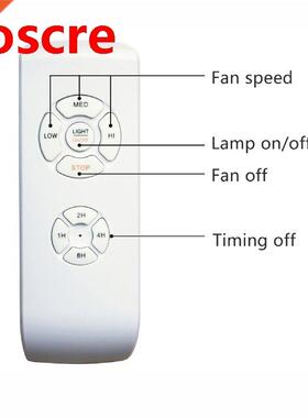220V/110V Ceiling Fan Remote Contr Lamp Timing Wireless Co