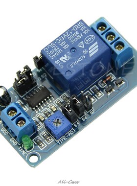 DC 12V Delay Relay Delay with Timer Turn on Delay Turn off S